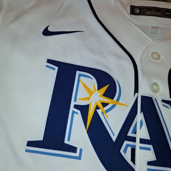 Nike Tampa Bay Rays Wander Franco Jersey Baseball Men’s Size: M - Picture 5 of 10